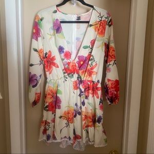 Long Sleeve shorts romper